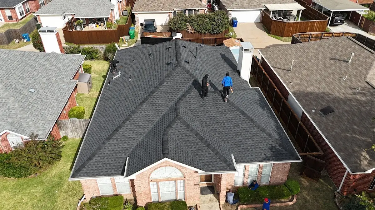 Slate & Tile Roof Repair work in progress on a Lemon Grove property